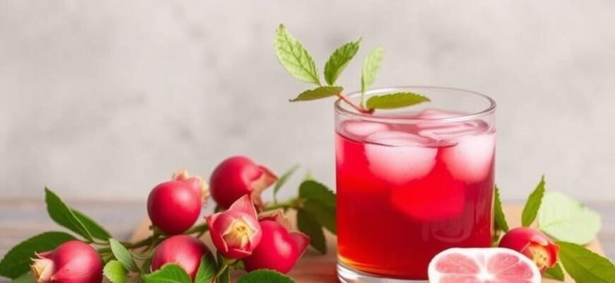 Шиповник для здоровья: витаминный напиток своими руками