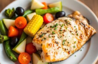 Лёгкие и вкусные блюда при панкреатите: запечённые овощи и нежирная рыба на пару